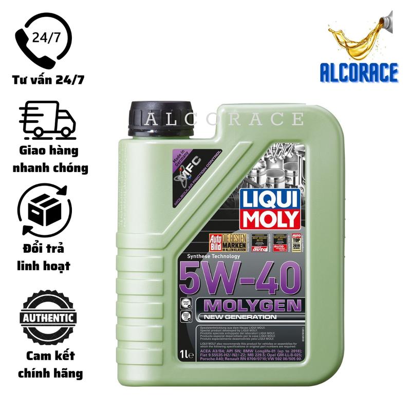 Nhớt xe tay ga Liqui Molygen 5w40, dành cho xe tay ga - Nhập khẩu Đức