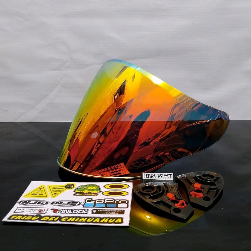 Kaca Visor Njs Kronoz Pnp Free stiker 4
