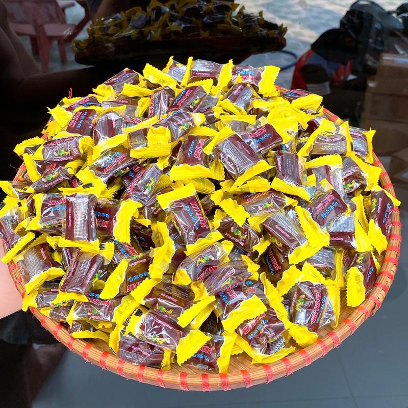  1Kg Kẹo Chuối Tưới Nước Cốt Dừa NHƯ HƯƠNG - Đồ ăn vặt