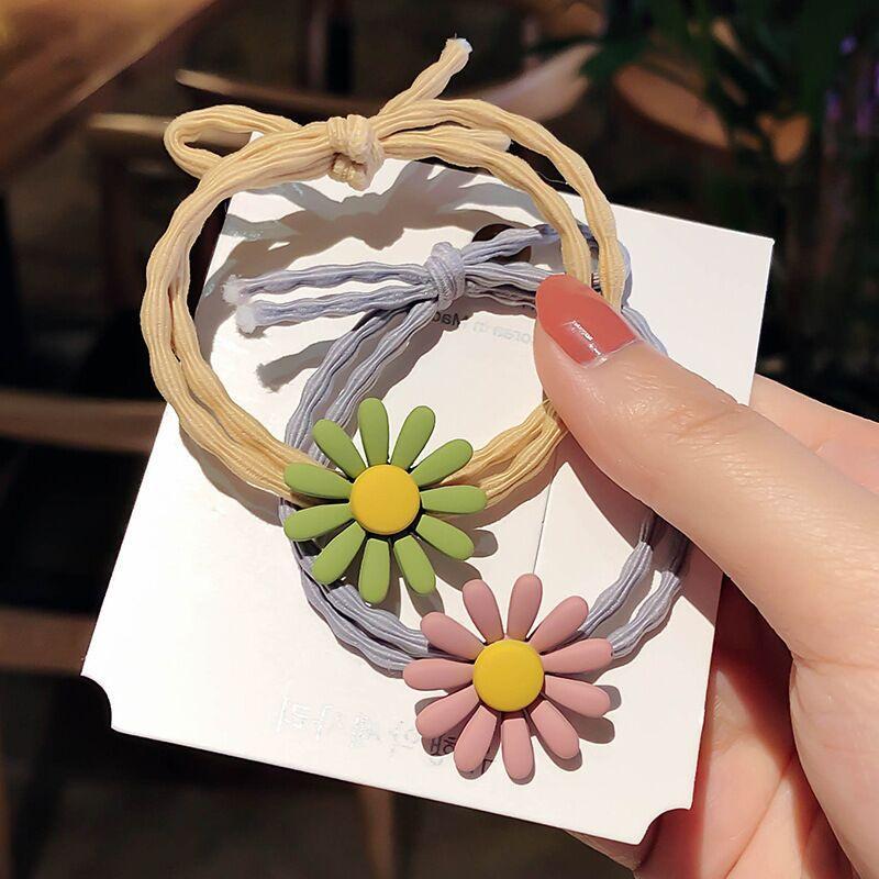  Chun buộc tóc nữ xinh xắn nhiều màu 