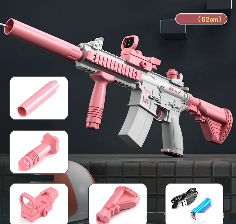 MAINAN WATER GUN SHOT AIR ISI ULANG TEMBAK AUTOMATIC / PERAN PRETEND PLAY 2