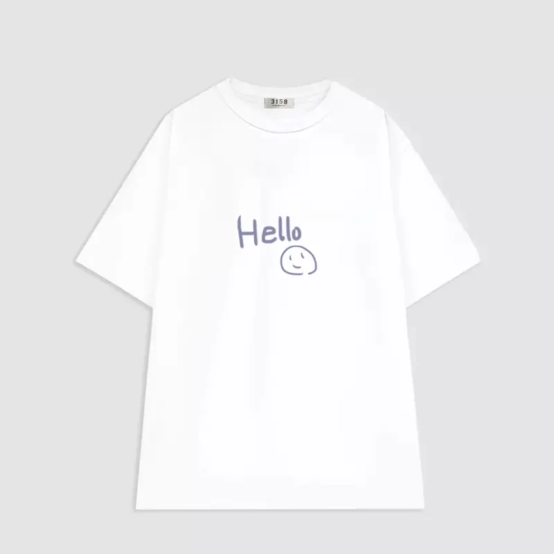 Áo thun nam, áo thun nữ tay lỡ unisex SHIN, áo phông cotton form rộng oversize streetwear Phong cách Hàn Quốc 1