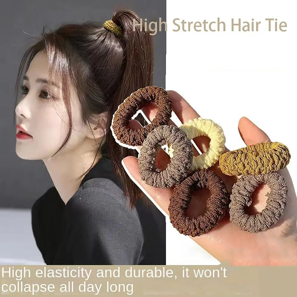 Durable Thickened Ponytail Hair Band High Stretch Hair Accessory Ponytail Holder Hair Ties Ropes Children