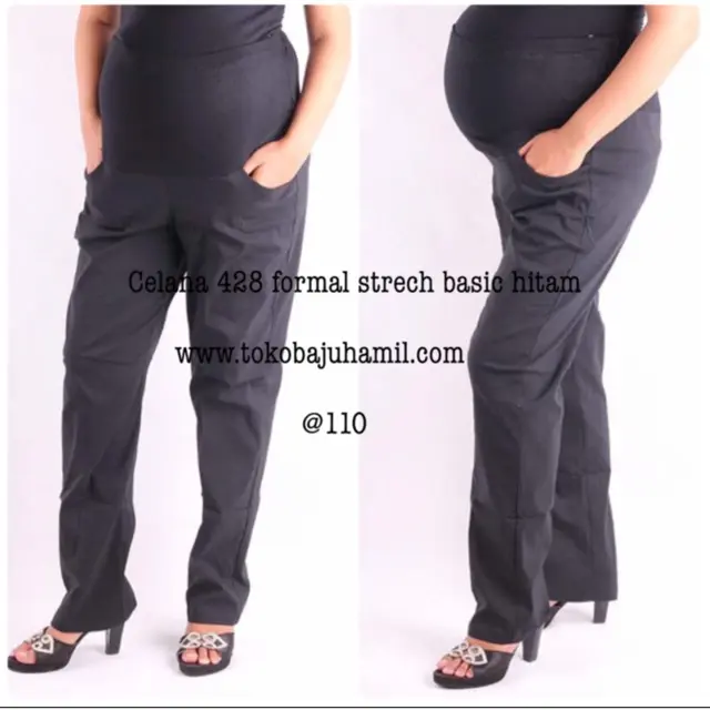 Celana Hamil Kerja Strech 428