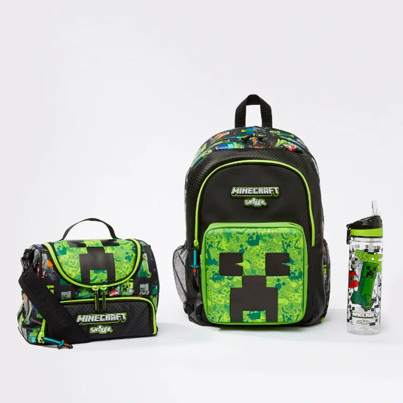 Australian Smiggle Schoolbag Primary and Secondary School Student Cartoon Large-Capacity Backpack Children Outdoor Leisure Bag Backpack
