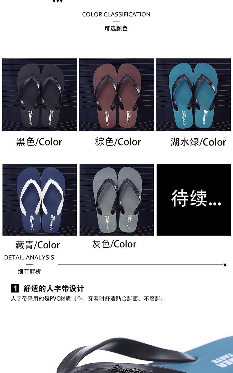 Product Introduction of Dép Xỏ Ngón Nam, Dép Ngoài Trời Chống Trượt, Dép Dây, Giày Đi Biển Cao Su, Dép Lê Hợp Xu hướng, Năm 2024, Được Đánh Giá Tích Cực 96k 4