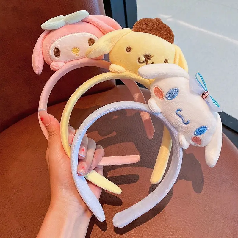 Băng Đô Cinnamoroll Babycinnamoroll, Kiểu Nữ, Pin Tóc Hoạt Hình, Băng Đô Melody Dễ Thương, Phụ Kiện Tóc Clow M, Mũ Cài Tóc Ép Tóc, Dây Buộc Tóc, Thích Hợp Để Rửa Mặt, Năm 2025 6
