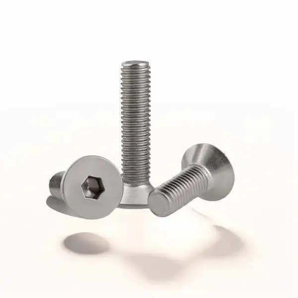 (Combo 10con) Bu lông M4/M5/M6/M8 lục giác chìm INOX đầu bằng