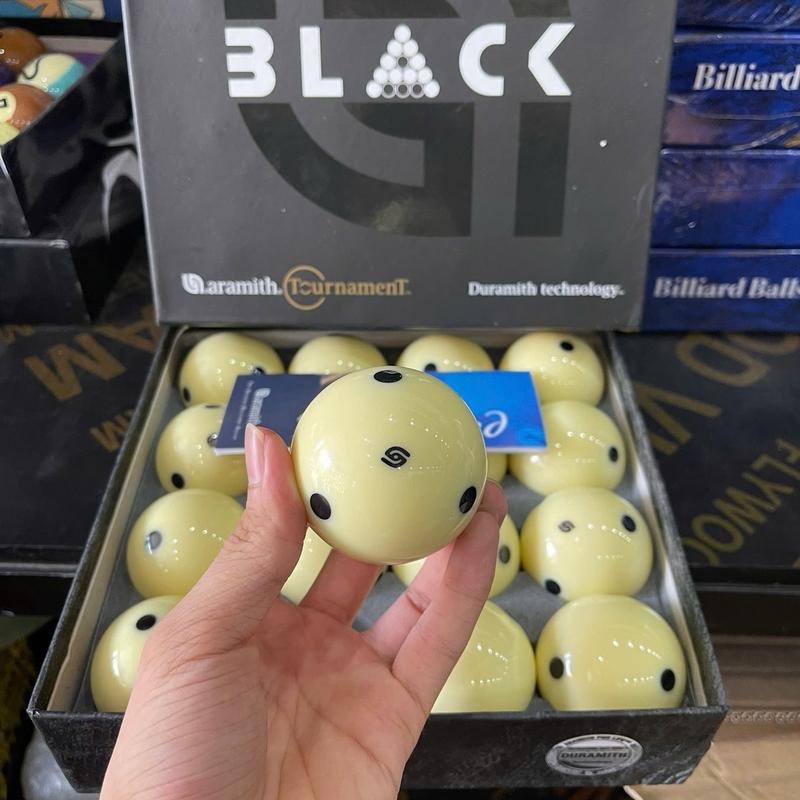 ￼Bi cái thay thế Black Aramith, hạn chế bám lơ, bi cái bida lỗ