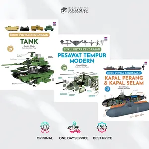 PINTAR KENDARAAN: TANK/PESAWAT TEMPUR MODERN/KAPAL PERANG & KAPAL SELAM - DANIEL GILPIN ALEXPANG Soft Cover