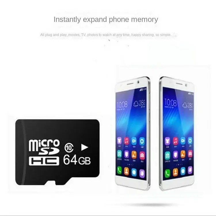 Thẻ nhớ dung lượng lớn, đọc và ghi tốc độ cao, thích hợp cho điện thoại di động và máy tính bảng, cung cấp nhiều dung lượng từ 2G đến 128G, để đáp ứng nhu cầu lưu trữ đa phương tiện
