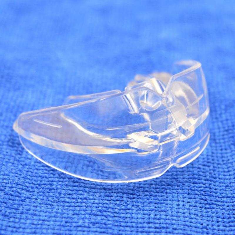 Safety Sports Mouthguards, 1 Count Transparent Mouth Protector, Sports Mouthguards for Boxing, Basketball, Football, Running, Cycling, Skateboarding 0