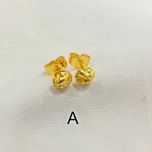 Anting Tusuk Warna 24 Karat Aksesoris Daily Fashion - #A