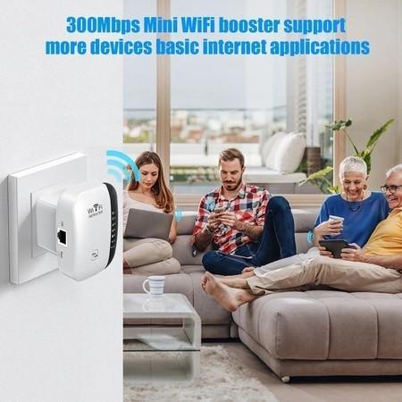 WIFI Repeater 300Mbps Wireless WiFi Signal Range Extender Penguat Sinyal 2 Antena STX WIFI Repeater 300Mbps Wireless WiFi Signal Range Extender Penguat Sinyal 2 Antena STX