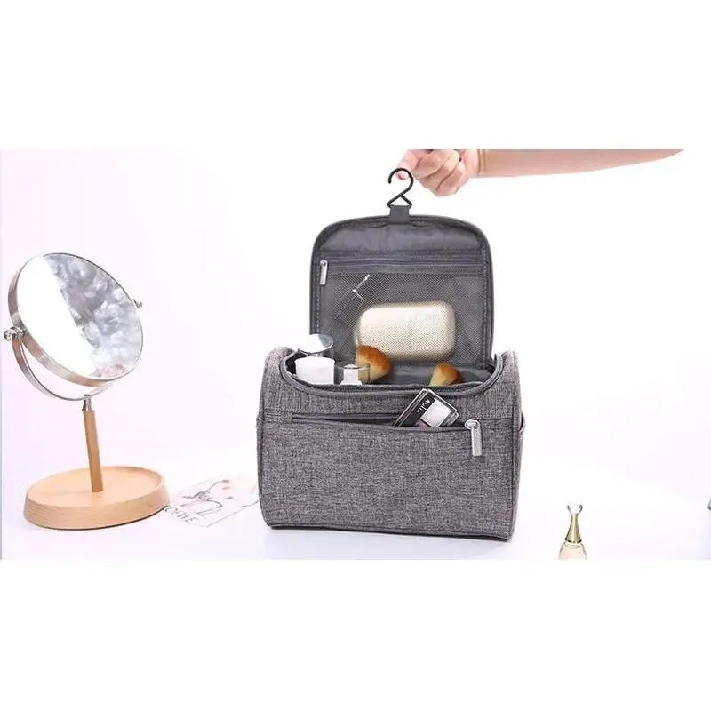 Túi Đựng Mỹ Phẩm, Thiết Kế Móc Chống Thấm Nước, Dành Cho Phụ Nữ Và Nam Giới, Túi Sắp Xếp Du Lịch, Túi Trang Điểm, Hộp Đựng Đồ Trang Điểm, Túi Đựng Đồ Vệ Sinh Cá Nhân Trong Phòng Tắm, Túi Đựng Mỹ Phẩm, Túi Đựng Mỹ Phẩm 2