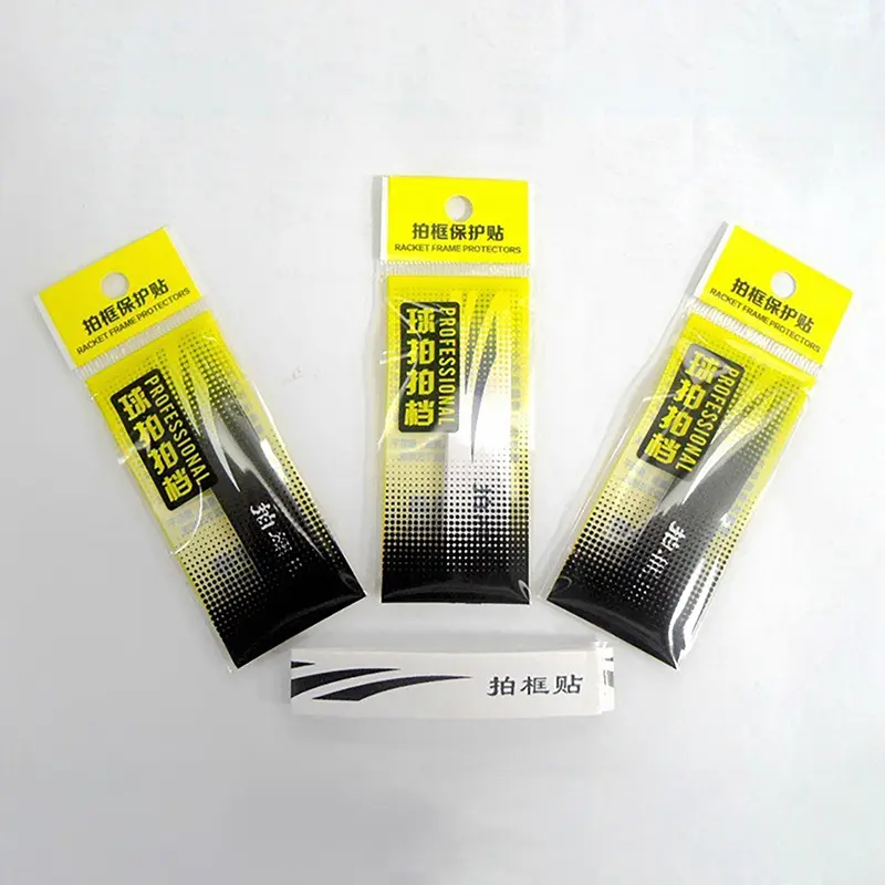 [KKU]Badminton Racket Protection Sticker With Full Frame Anti-Collision Strip, Racket Head Protection Wire