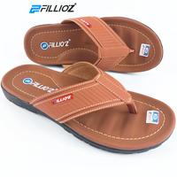 Gambar Fillioz JOHN Sandal Pria Kekinian Bahan Kulit Anti Slip Original - Tan, 39 dari Fillioz Official Kab. Jember 2 Tokopedia
