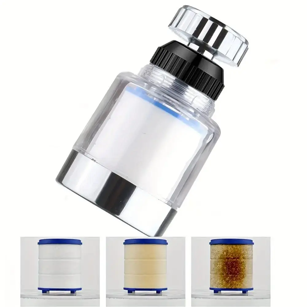 Water Purification Faucet with 6pcs Replaced Filters Core, Multi-function Replaceable Filter, Gadgets for The Home, Universal Model Water Purifier for Home & Hotel & Restaurant