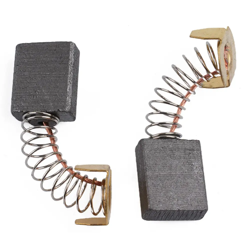 2pcs Carbon Brushes for Electric Motors 16mm x 13mm x 6mm Replacement Part