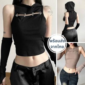 เสื้อแฟชั่นมีฮู้ด แต่งปลอกแขน AR07