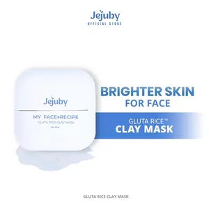 Jejuby Gluta Rice Clay Mask | Masker Wajah