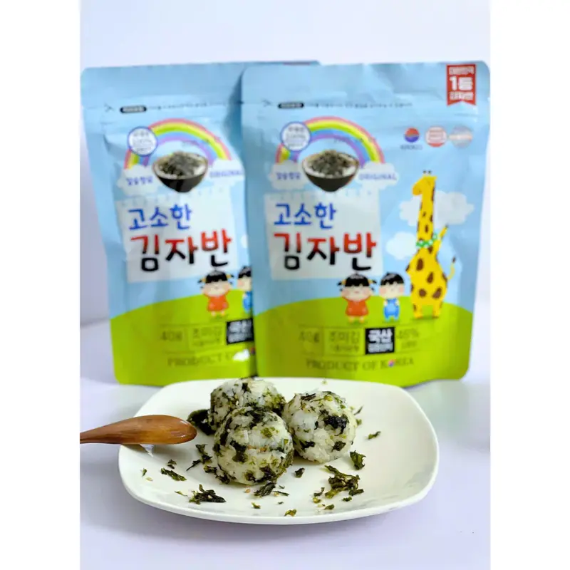 Rong Biển Tăng Cao Liền Rắc Cơm, Cuộn Cơm Cho Bé Nhập Khẩu Hàn Quốc 1