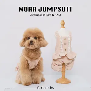 Pomapoo x Furbestie - Baju Kucing dan Baju Anjing Nora Jumpsuit
