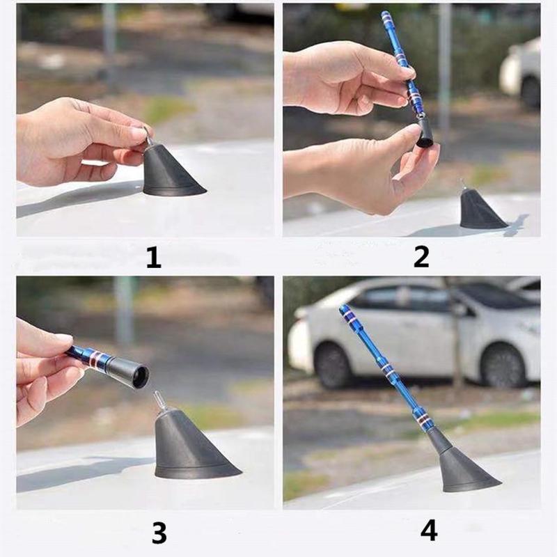 Product Introduction of เสาอากาศแบบสั้น ไดร์ไทเท เสาอากาศวิทยุรถยนต์ Car 7