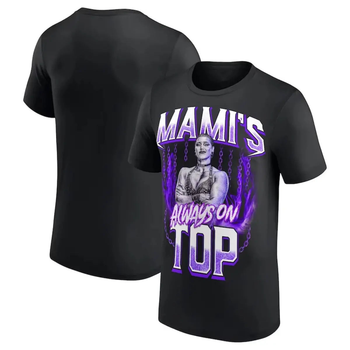 Mother's Day I'm Your Mami Rhea Ripley T Shirts Men's Black Rhea Ripley Monday Night Mami T-Shirt Summer O-Neck Short Sleeve Tee Menswear Top