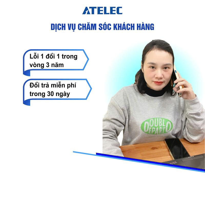 (23) Ổ cắm wifi dài thông minh ATELEC OC09 - 5 cổng - Kết nối không dây qua Wifi, Điều khiển độc lập qua APP Sạc nhanh USB max 20W 5
