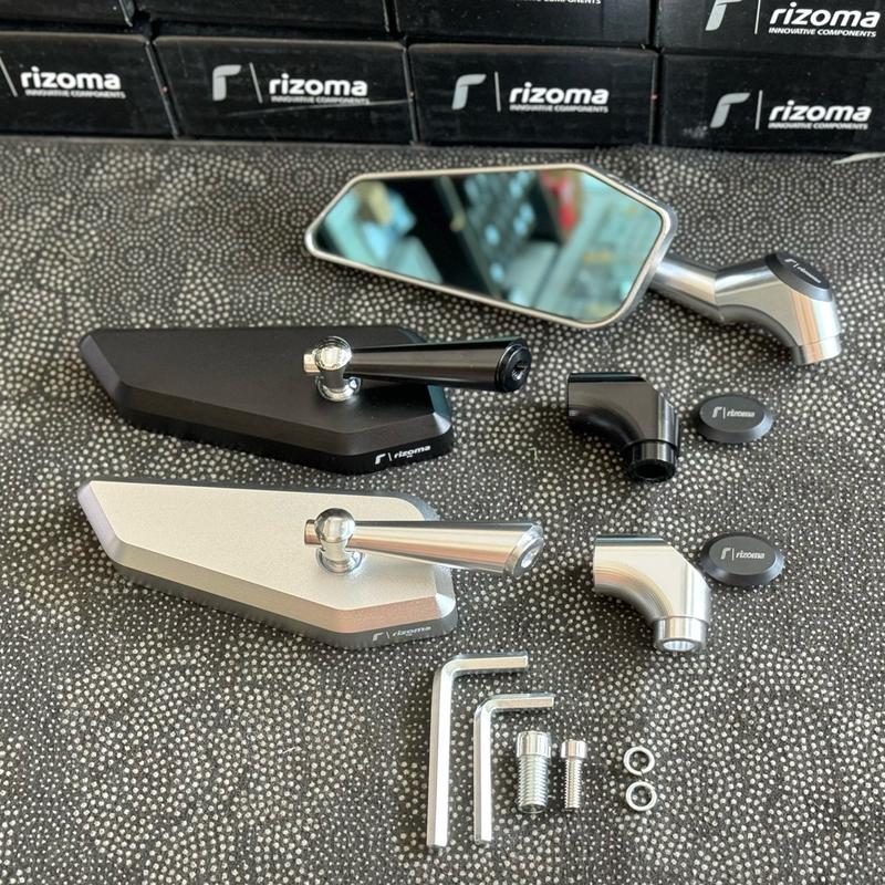 Gương Rizoma Mẫu 744 Chân Ngắn ( Hàng Cao Cấp ) Full Nhôm CNC Siêu Nét