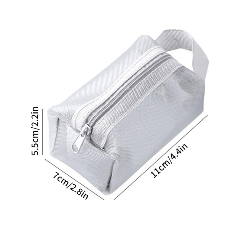 Product Introduction of Túi Đựng Mỹ Phẩm Lưới Du Lịch, Có Khóa Kéo, Dành Cho Phụ Nữ, Túi Trang Điểm, Túi Đựng Đồ Vệ Sinh Cá Nhân Giặt, Túi Sắp Xếp Đồ Trang Điểm, Túi Đựng đồ Di Động 1 Chiếc 26