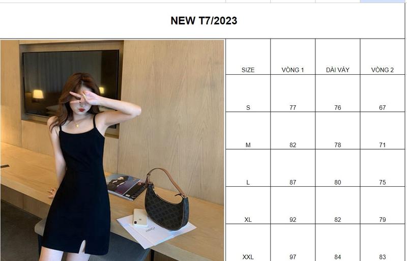 Product Introduction of Bộ Set Váy Thun Basic Hai Dây Xẻ Tà Và Áo Len Cardigan Tay Dài Cổ Chữ V Cúc Cài Hoa Dễ Thương Nữ Women - Size S-3XL set  váy bộ  nhung set  voan Top Voi 0