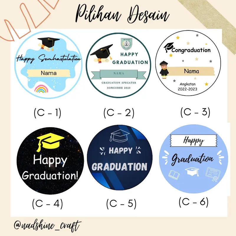Medali wisuda insert paper /kado wisuda/kado ultah/ kado ulangtahun 3