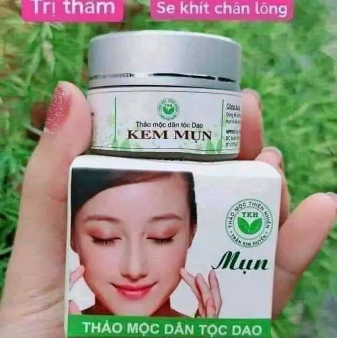 kem mụn trần kim Huyền  làm min da hết mụn