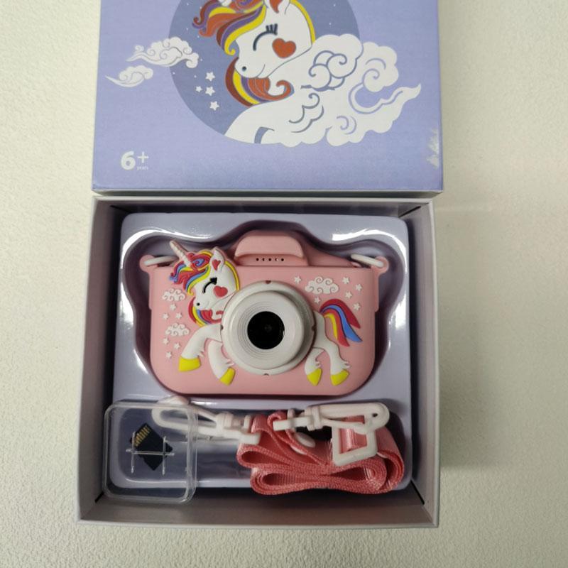 Product Introduction of Unicorn Design Digital Camera with 32GB Card, 1 Set 1080P HD Video Camera, Rechargeable Digital Camera for Boys & Girls Birthday Gift 2