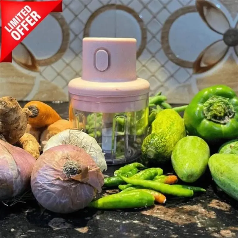 Chopper Mini Blender Elektrik USB Portable Multifungsi 7