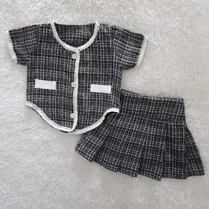 SETELAN Anak Perempuan Nirina tweed set