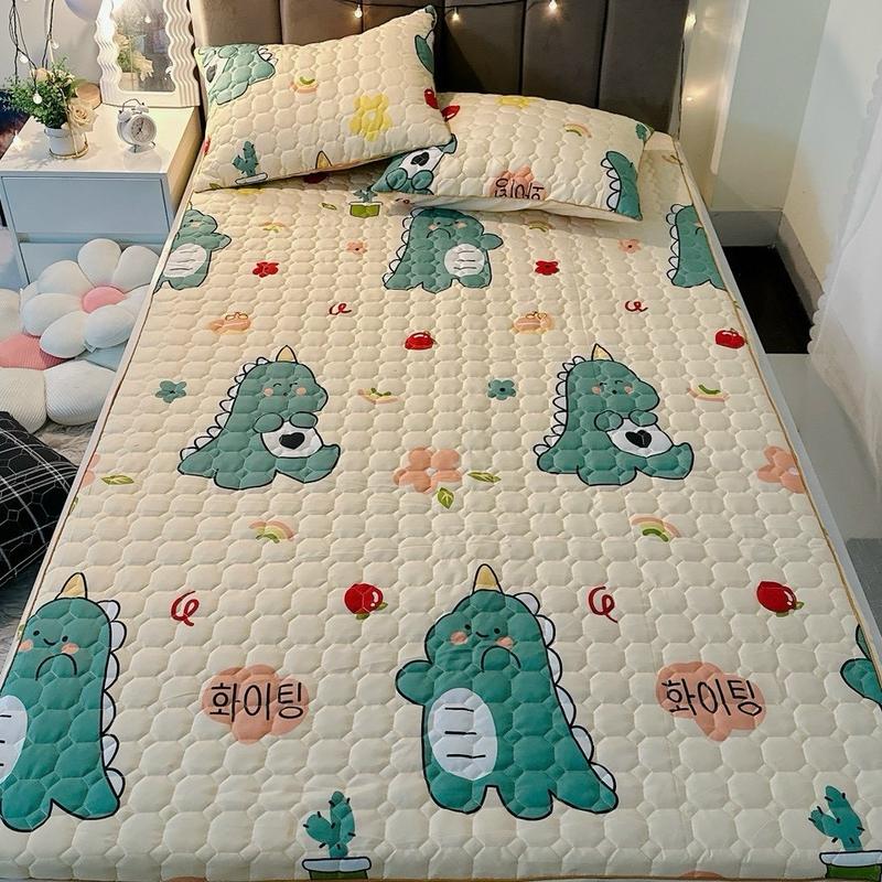 Bộ Ga Chun Trần Bông Dày Dặn Vải Cotton Poly Mền Mịn- Đủ Kích Thước: 1m6x2m/1m8x2m/2mx2m2 - Mẫu Mã Đa Dạng
