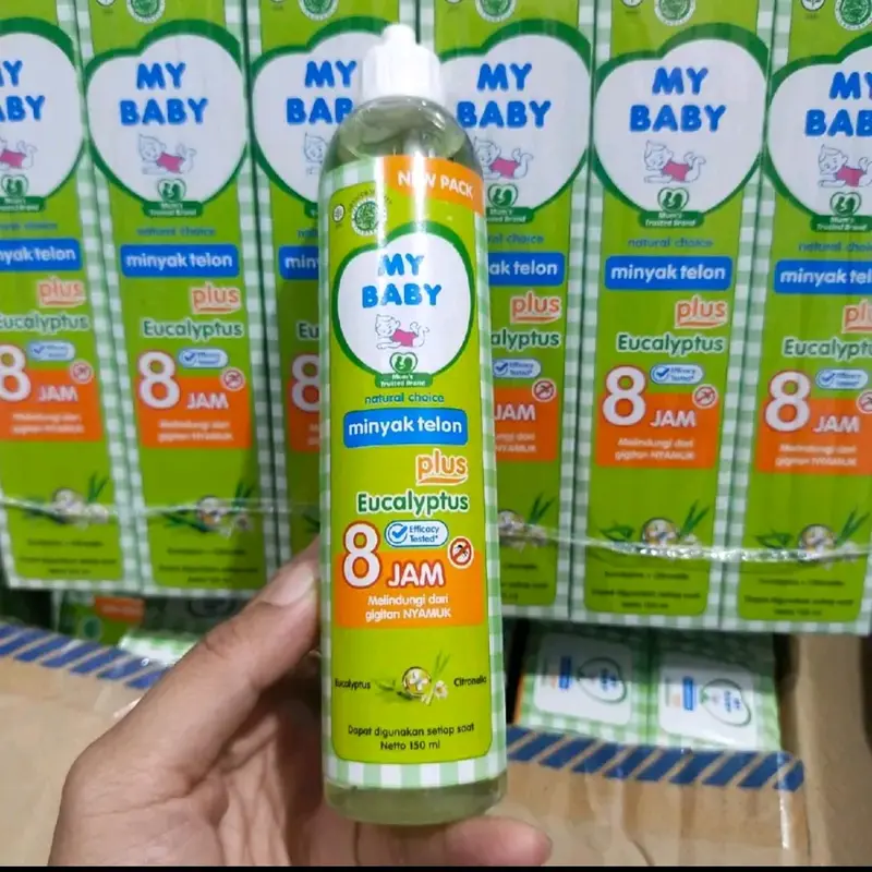 my baby minyak telon Eucalyptus 150ml 1