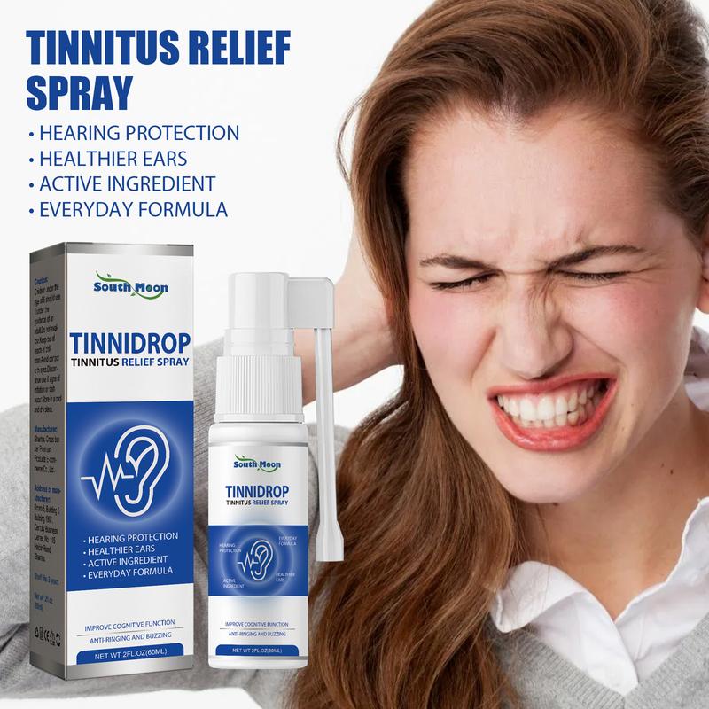 Product Introduction of South Moon Tinnitus Relief Spray Relieve Tinnitus Ear Back Ear Discomfort Earwax Cleaning Care Spray 3