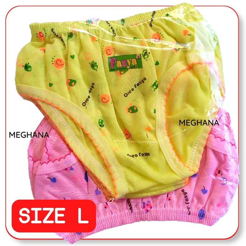 Selusin 12 PCS Celana Dalam Anak Perempuan Usia 1-7 Tahun 2