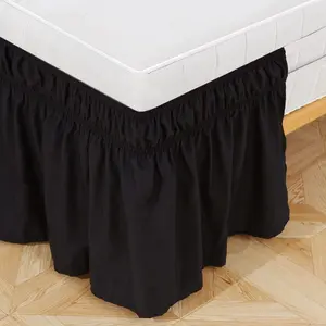 BIG SALE Bed Skirt Rumba Polos Penutup Kolong Kasur