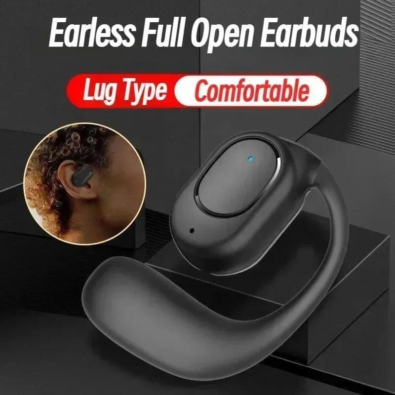 Product Introduction of KY2 Ear Hook Wireless Earphones Air Conduction OWS Headphone HiFi Ear-Hook Music Sports Noise Cancel Headset For All Smartphones 0