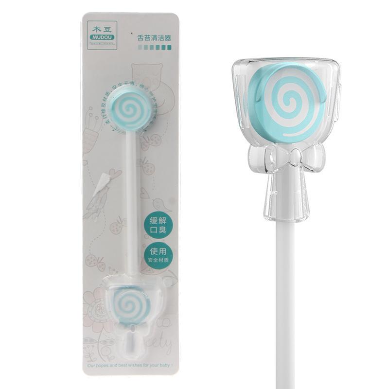 YONG Teethers For Babies  Lollipop Shape Baby Tongue Cleaner Scraper Oral Cleaning 7