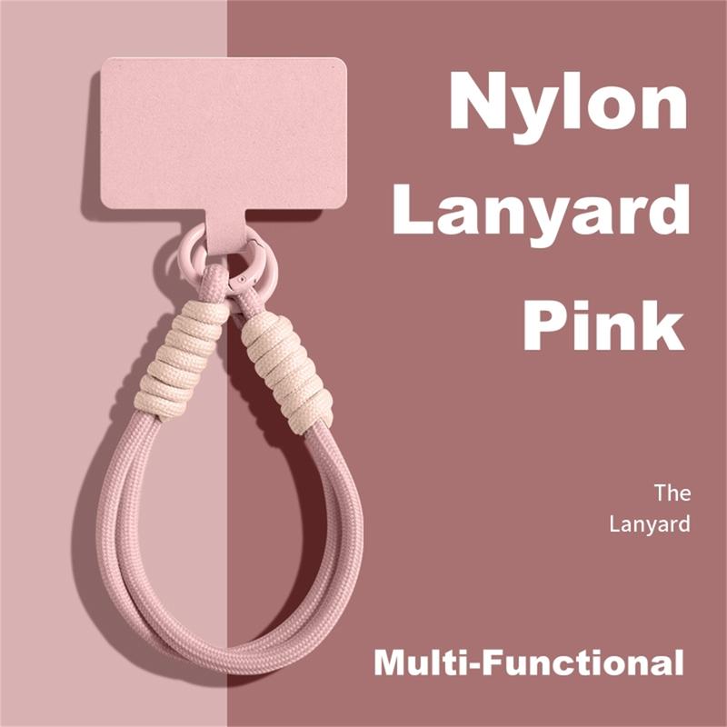 Dây Đeo buộc điện thoại di động, Phong Cách INS, Dây Đeo Cổ Tay Ngắn, Màu Trơn Thời Trang, Chống Thất Lạc, Dây Đeo Treo Mặt Dây Chuyền, Thích Hợp Cho iPhone