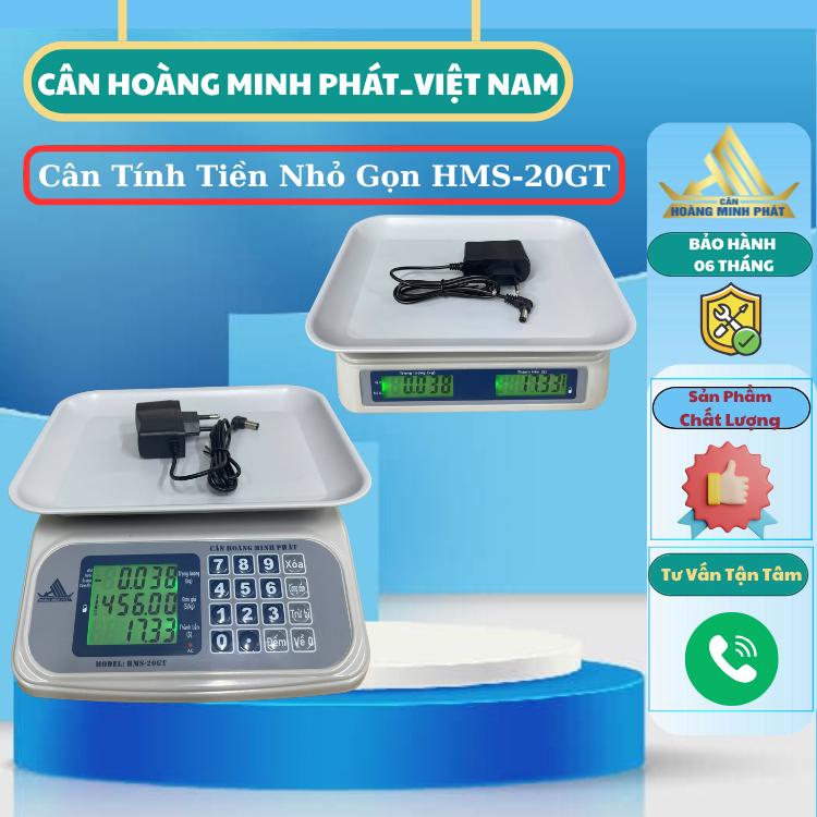 Product Introduction of Cân Điện Tử Tính Tiền HMS20GT 10kg/15kg/20kg - Phím Tiếng Việt - Cân Hàng Rau Củ Quả 7
