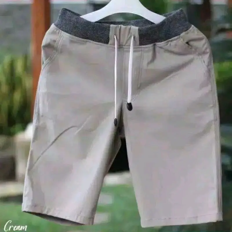 Celana Chinos 100rb dapat 5pcs Chino Kain Distro Karet Katun Melar Nyaman Pendek Santai Twill Panjang Shorts casual regular 3