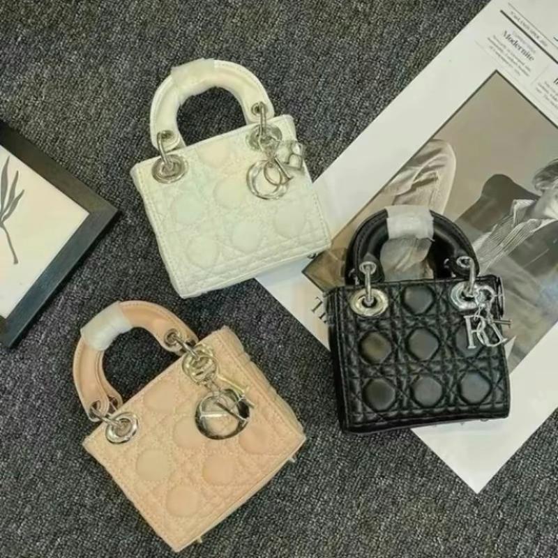 Mẫu túi dáng vuông da lì size mini 12, 14, 17  hàng đẹp  đeo chéo xách tay sang chảnh