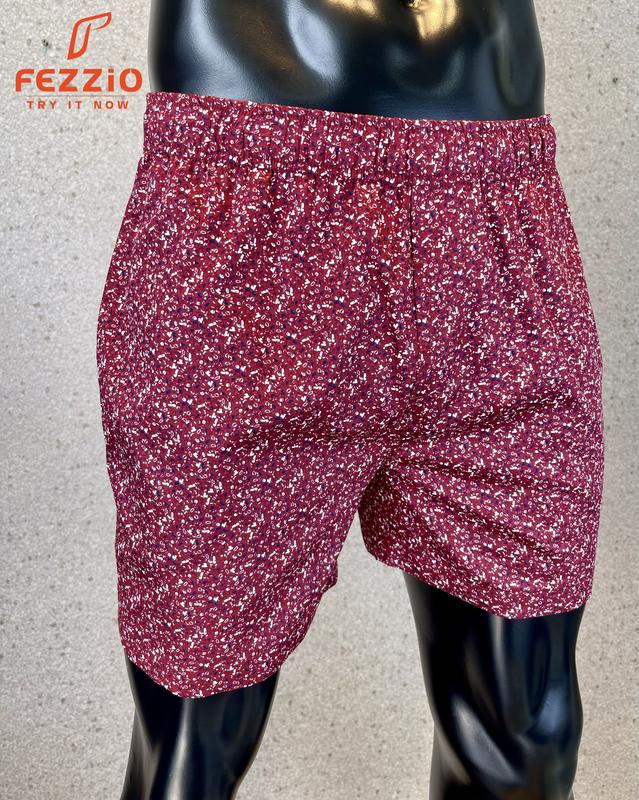Quần đùi mặc nhà nam, quần sọc nam chất kate coton nhập khẩu thương hiệu Fezzio Menswear